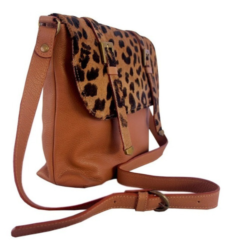 Morral De Cuero Maria Marron