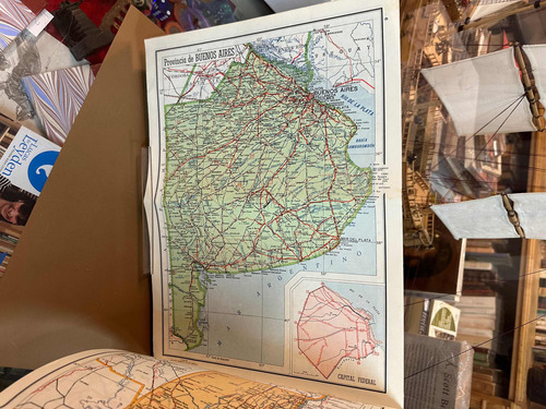 Atlas De La República Argentina Inst Geografico 1962 (Usado)