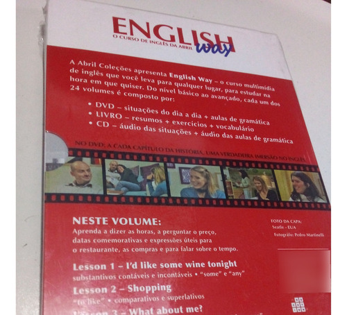 English Way 5-o Curso De Inglês Da Abril (lacrado)).