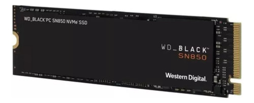 Ssd Western Digital M.2 Pcie 4.0 500gb Wd Black Sn850 Nvme Wds500g1x0e-00afy0 - Original Com Nota Fiscal