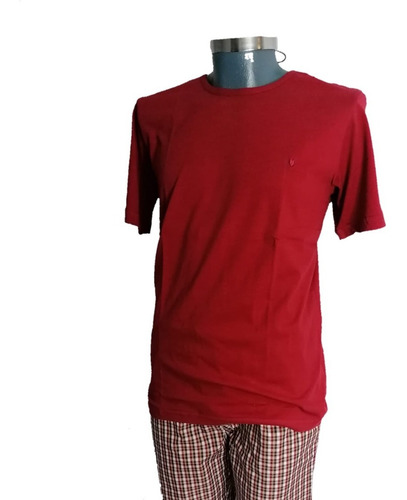 Pijama Clasica Caballero Yale Set De 2 Pzs Pantalon Playera