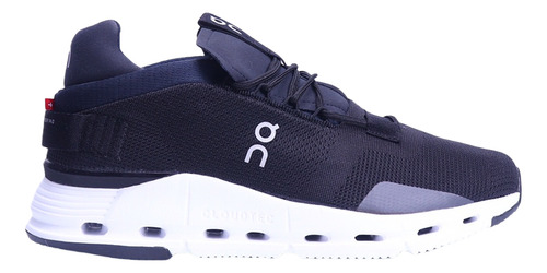 On Running Cloudnova Zapatillas Deportivas En Blanco Y Negr