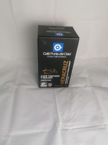 Punta Del Cielo Café Molido Cosecha Premium De Veracruz 1kg
