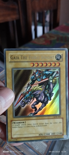 006yugioh Gaia The Fierce Knight Ultra Rara Lob-