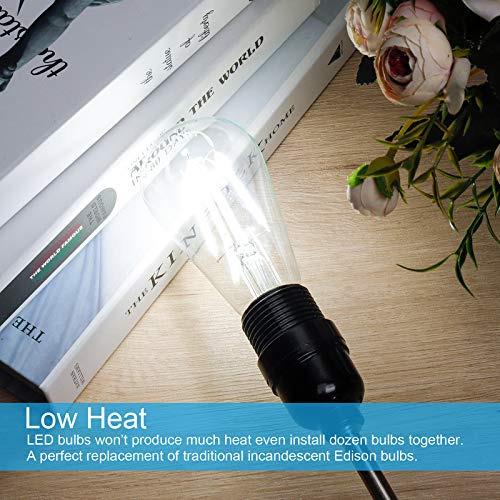 Bombilla Led Edison Vintage Maxvolador, 60 W, Equivalente A