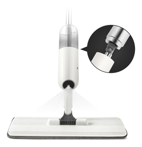 Imagen 6 de 8 de Mopa Trapeador Piso Iqual 1610 Spray Mop Rociador Giro 360°