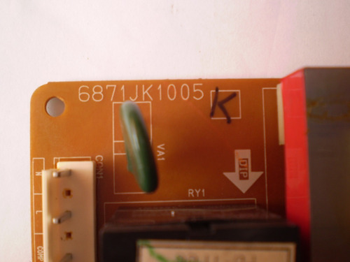 Tarjeta Electronica Control Nevera LG Codigo: 6871jb1103