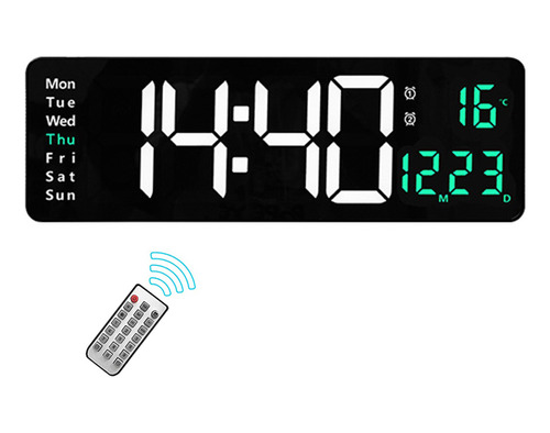 Reloj De Pared Digital Para Exteriores Con Números Digitales