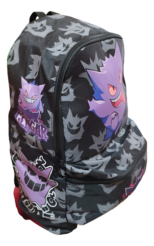 Mochila Pika Poke Gen Gar Lona Sublimada Reforzada