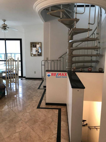 Imagem 13 de 30 de Cobertura Com 3 Dormitórios, 220 M² - Venda Por R$ 1.300.000,00 Ou Aluguel Por R$ 7.000,00/mês - Praia Da Enseada - Guarujá/sp - Co0189
