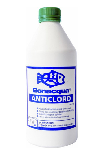 Anticloro Bonacqua 500ml Acuamanus