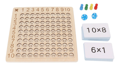 Juego De Mesa De Multiplicación De Juguetes Para Niños De Ed