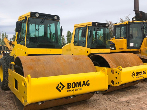 Compactador Liso Bomag 211d-40 Año 2015