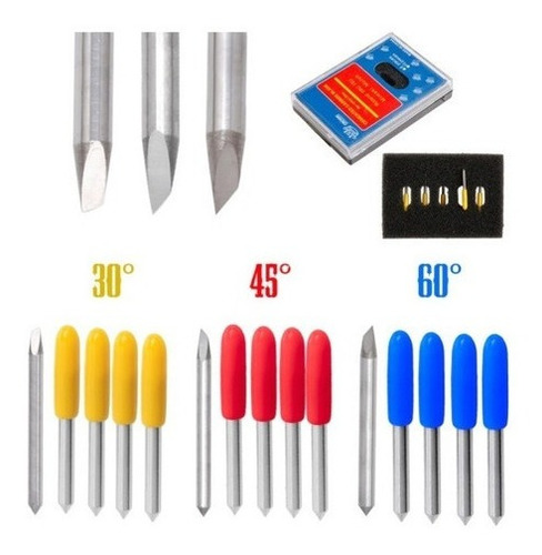 Imagem 2 de 5 de Kit Suporte Plotter Roland N13-liyu + 5 Lâminas 2mm