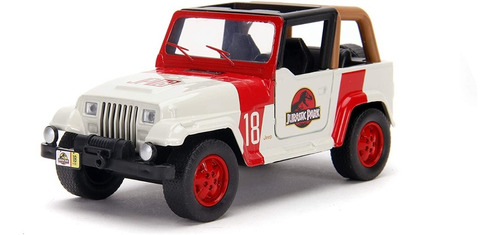 Jeep Wrangler- Jurassic World 1:32 Marca Jada Die-cast Car