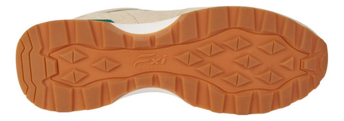 Tenis Casuales Flexi De Hombre Estilo 420702 Color Beige