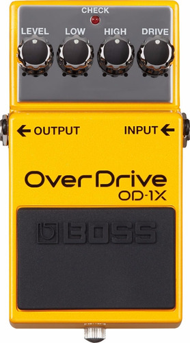 Pedal Boss Od-1x Od1x Overdrive Distorsion Usa Nuevo Gtia