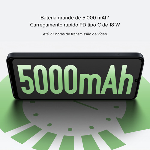 Xiaomi Redmi 13C Dual SIM 256 GB Navy blue 8 GB RAM - Excelente (Recondicionado)