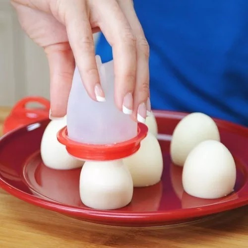 Imagem 8 de 8 de Copos Forma Cozinha Egglettes Duro Cooking Copo 6 Ovos P/ent