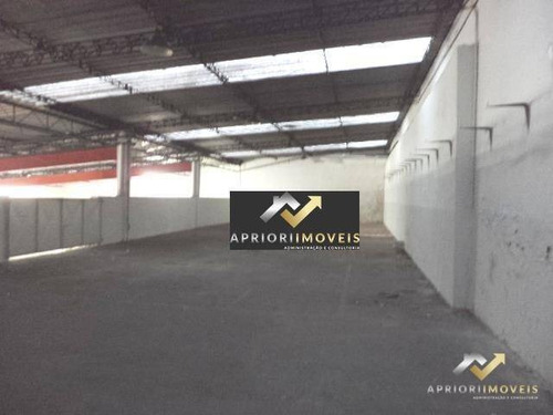 Galpão À Venda, 1219 M² Por R$ 4.000.000,00 - Vila Pires - Santo André/sp - Ga0080