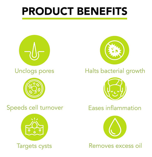 Acne Wash Humane, Peróxido De Benzoilo Al 10% De Máxima Pote