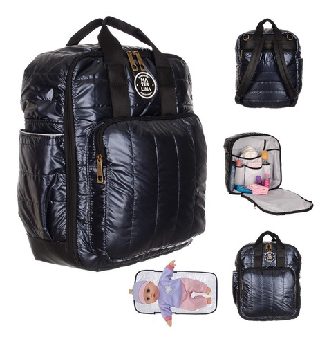 Mochila Bolso Maternal Cambiador Bolsillo Termico Bebe Porta