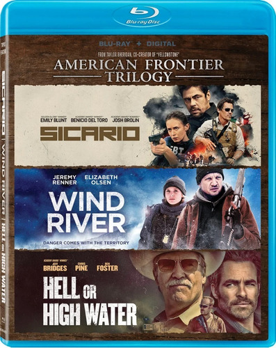 Blu Ray Taylor Sheridan Sicario Wind River Hell High Water 