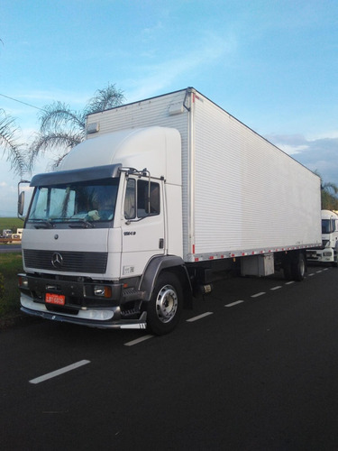 Mb 1214c Baú 11.5 Mts Passo Com Serviço