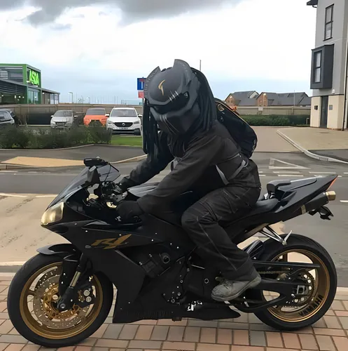 Casco moto depredador sale