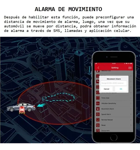 Gps Tipo Relay Preciso Alto Desempeño Con Simcard Prepago