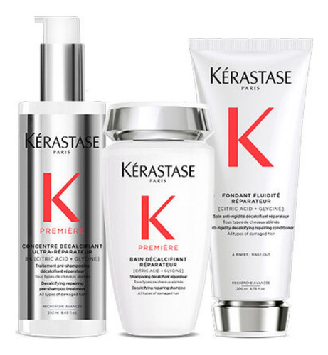 Kit Tratamiento Para Cabello Dañado Kerastase Premiere Fino