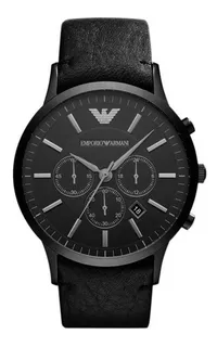 Reloj Armani Emporio HAR2461/z 46mm de cuero negro para hombre