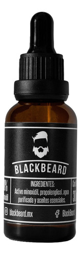 Minoxidil Al 10% Blackbeard Adicionado Con Cafeina 1 Mes