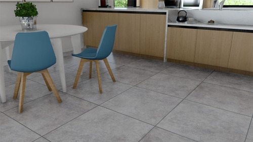Ceramica Portland Steel 50x50 Cortines Cemento 1era Oferta