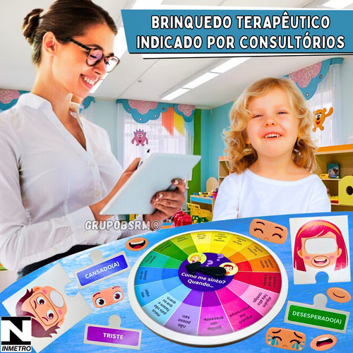 Jogo Das Emoções Ache Encaixe Como Me Sinto Expressão Facial
