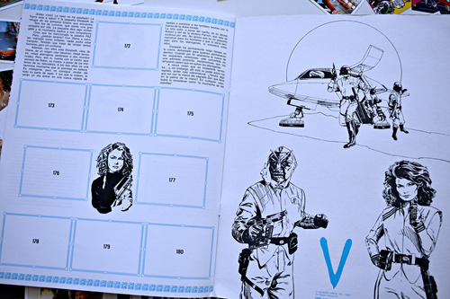 V, Invasion Extraterrestre Serie: Álbum Completo A Pegar