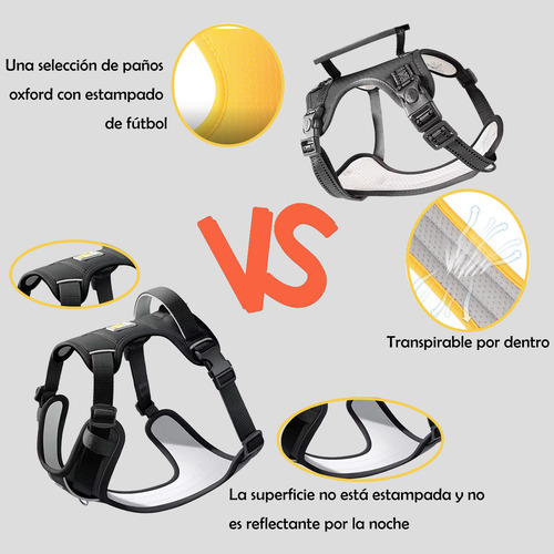 ** Pechera Arnés Transpirable Cómodo Con Correa For Perro