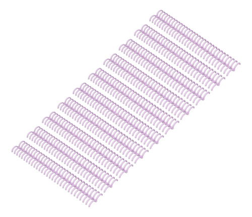 Peines De Plástico Violetas Con 30 Anillos, 10 Unidades, Par