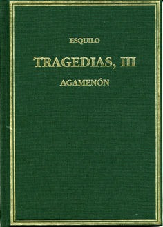 Libro Tragedias Iii Agamenon - Esquilo