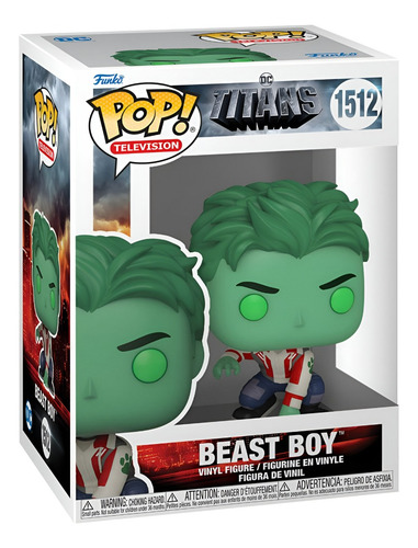 Funko Pop! Dc Titans - Chico Bestia
