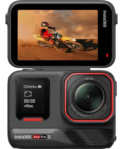 Câmera Insta360 Ace Pro 2 Action Bundle (2 Baterias) À Prova D