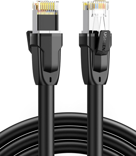 Imagen 4 de 10 de Cable Ethernet Cat8 Ugreen Original 2m, 5m, 8m. Stock.