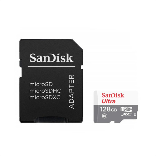Sandisk Ultra, Tarjeta Micro Sdxc 128gb, Uhs-i, C10, 100mb/s