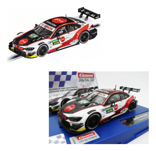 Carro Carrera Digital Autorama Bmw M4 Dtm No. 16 Escala1/32