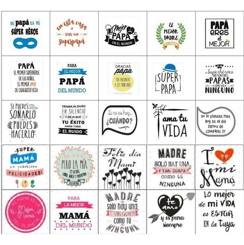 250 Plantilla Frases Vinilo Sublimacion Tazas Remera Frascos