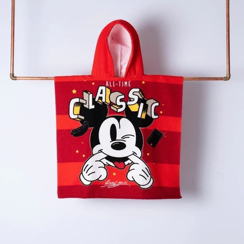 Toalla Con Capucha Disney Niños