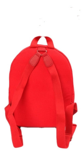 Mochila Tommy Hilfiger Roja Grande Color Rojo
