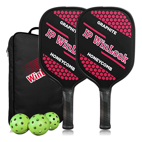 Jp Winlookpickleball Set De 2  Graphite Hcw10