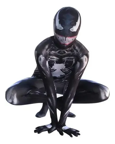 Bf Cosplay Adulto Criança Traje Homem-aranha Venom 2024