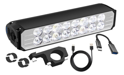 Juego De Luces Para Bicicleta, Manillar, Faro Para Bicicleta